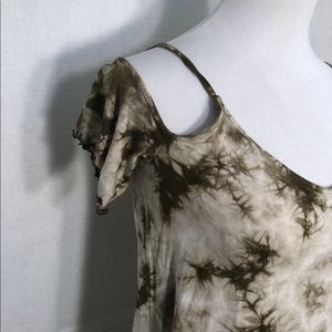 American eagle tie dye top